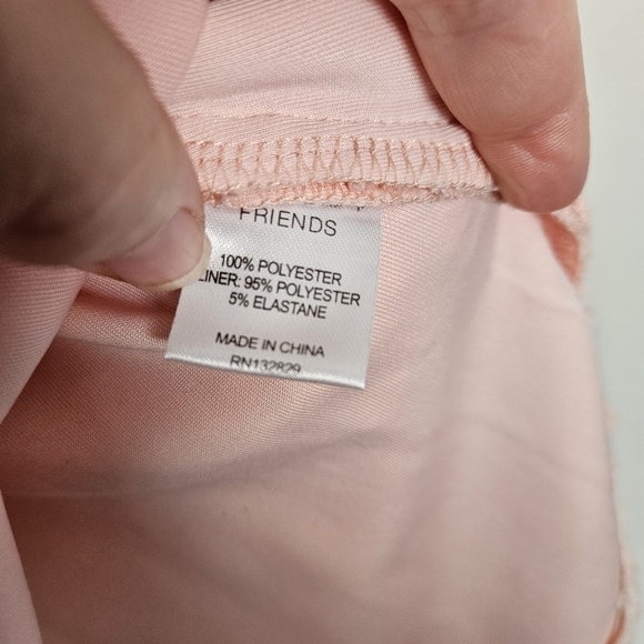 Lovers and Friends Bellini lace mini dress pink size S - Picture 5 of 13